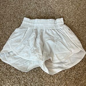 White Tracker Shorts!